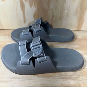 Chaco Gray Slide Sandals Men’s Size 9